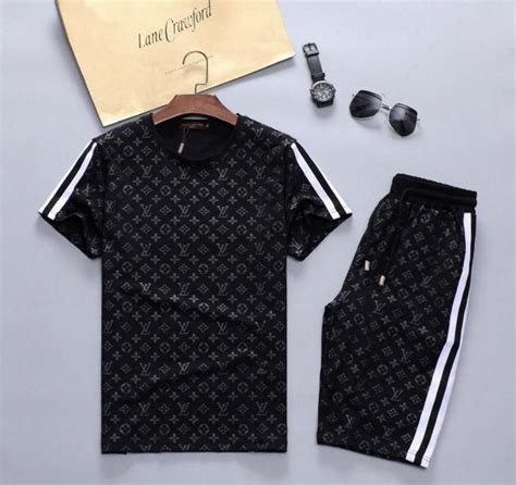 louis vuitton shorts set